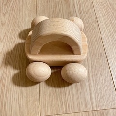 木製玩具　車　知育玩具