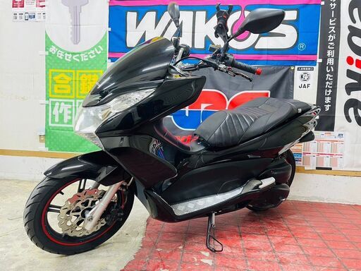 【実動】ホンダ PCX125 黒 PGM-Fi JF28 消耗品交換済 カスタム車両 走行距離2.9万km 配送可 千葉県木更津市発