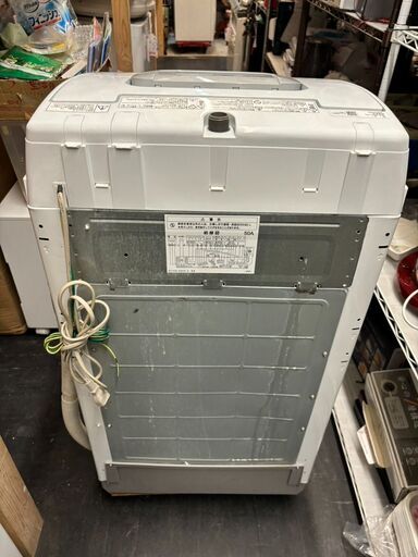 ☆中古￥8,800！HITACHI　5.0kg洗濯機　家電　2019年製　NW-H53型　幅54㎝ｘ奥行51㎝ｘ高さ97㎝　【BD166】