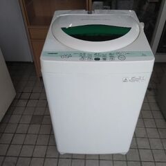 東芝 風乾燥 5kg 穴空きステンレス槽 洗濯機