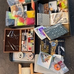 釣具セット(フライフィッシング多め)