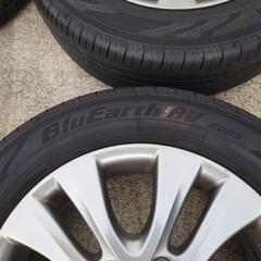 ノーマルタイヤ、ホイール4本セット