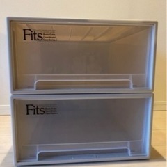 【美品】Fits衣装ケース (2個)②