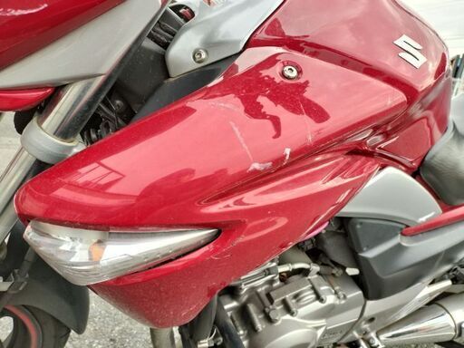 SUZUKI　GSR250　SHOEIメット付