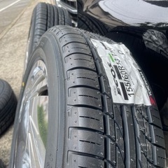 希少！workスリッツ！タイヤ新品！YOKOHAMA製♪アメリカンホイール