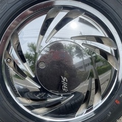 希少！workスリッツ！タイヤ新品！YOKOHAMA製♪アメリカンホイール