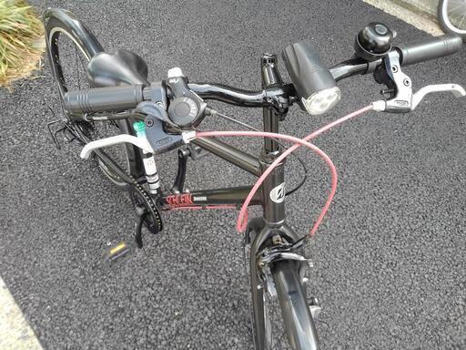 中古子供自転車３００７　ブリヂストン　シュライン　２４インチ　７段ギヤ　ハンドルライト　アルミフレーム　 身長１２８㎝から 中古子供自転車3007 ブリヂストン シュライン 24インチ 7段ギヤ