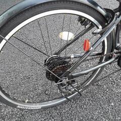 中古子供自転車3007 ブリヂストン シュライン 24インチ 7段ギヤ 