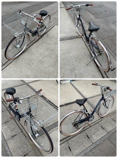 お取り引き中　\nステンレス自転車27インチギア付き