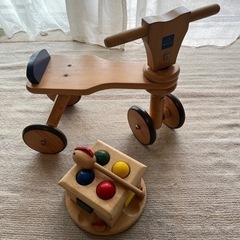 【無料】幼児用　木製知育玩具セット