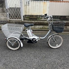 電動アシスト自転車◇三輪ワゴン◇ブリヂストン◇アシスタ◇18×1...