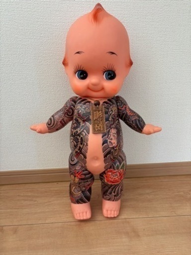 ハンドメイド刺青キューピー完売