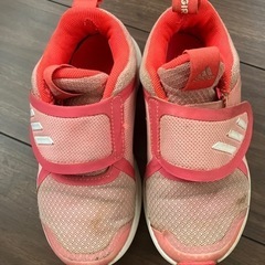 子ども　スニーカー　18センチ　adidas