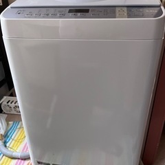 【受付終了】家電 生活家電　縦型洗濯乾燥機　SHARP