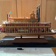 木製の船模型