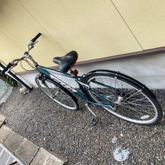 クロスバイク（前三段、後ろ7段変速）