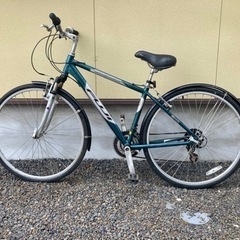 クロスバイク（前三段、後ろ7段変速）