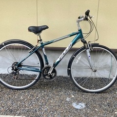 クロスバイク（前三段、後ろ7段変速）