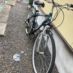 クロスバイク（前三段、後ろ7段変速）