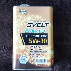 エンジンオイルSUNOCO SVELT EUROC3 スノコ