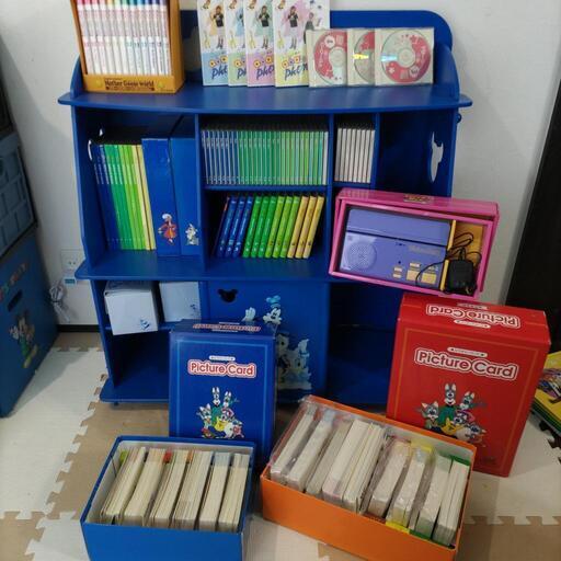 子供用品 キッズ用品 幼児教育　DWE ディズニー英語システム　中央出版　グースキーの冒険　英語教材まとめて
