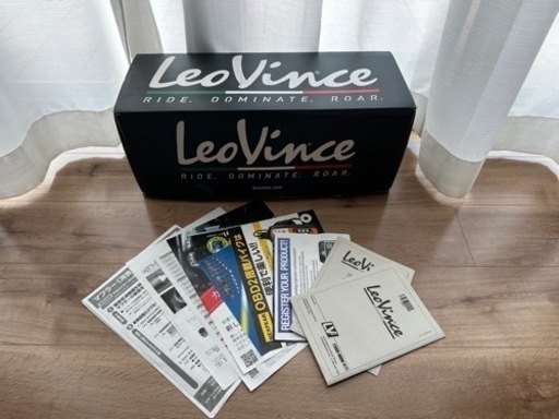 LEOVINCE LV-10 Slip-On Muffler - Full Black 15250FBU  ドゥカティ | DUCATI スクランブラー