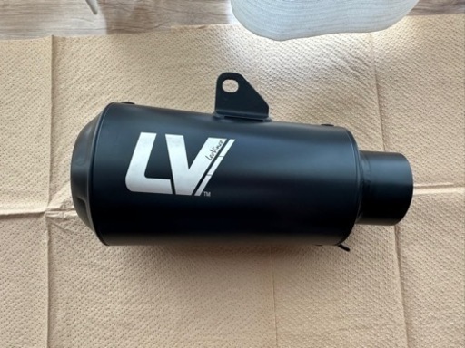 LEOVINCE LV-10 Slip-On Muffler - Full Black 15250FBU  ドゥカティ | DUCATI スクランブラー