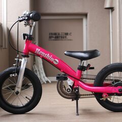 へんしんバイク2　ピンク 1台　（幼児 自転車 女の子）②