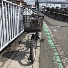 【中古Bs電動アシスト自転車】20インチ(黒紫メタリック) 