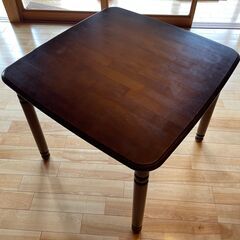 Karimoku 木製 ダイニングテーブル 正方形