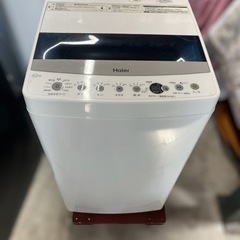 【分解洗浄済み】2021年製ハイアール全自動洗濯機4.5kg/配...