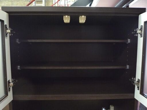 NITORI レンジボード COPAIN 80KB-DBR3 幅80cm ダークブラウン