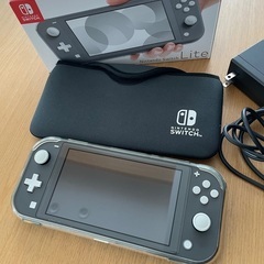 【美品】Nintendo Switch Lite グレー　