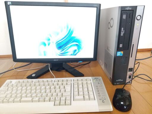 富士通ディストップパソコンFMV ESPRIMO D5390一式