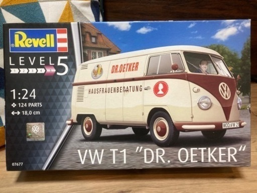 未開封 Revell 1/24 VW T1 Dr.OETKER レベル プラモデル 模型