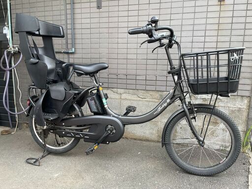 YAMAHA電動アシスト自転車　20インチ　チャイルドシート　バッテリー充電器付き　GMW34