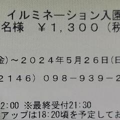 【GW前ラスト値下げ】東南植物楽園１日入場券