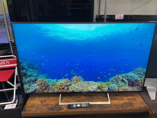 4K対応液晶テレビ　No.11610　androidTV　SONY　55インチ　2017年製　KJ-55X8500E　【リサイクルショップどりーむ荒田店】