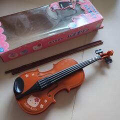 おもちゃ　バイオリン　キティ　楽器 