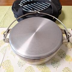 GW特別価格【超美品】SOTO ダッチオーブン ステンレス製 10インチ ハーフ　