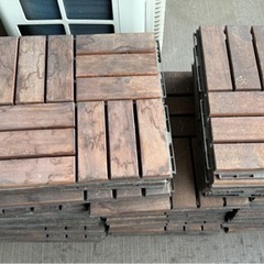 65枚以上！IKEA ウッドフロアパネル