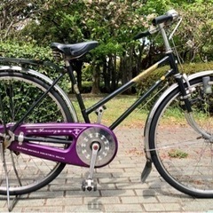 ナショナル perfect 実用車 自転車 ビンテージ ロッドブレーキ