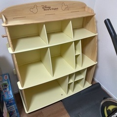 家具 収納家具 カラーボックス　ディズニー英語システム