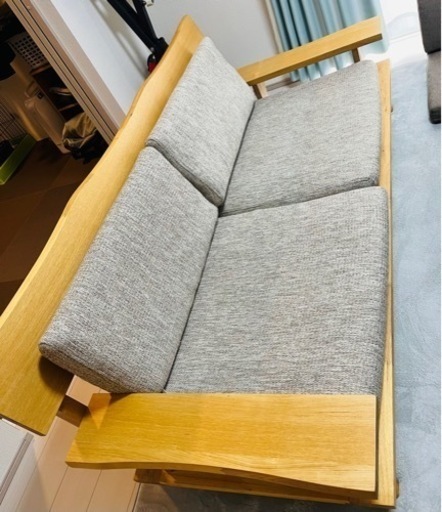 IKEA 木製ソファ