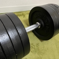 ダンベル 40kg ひとつ スポーツ フィットネス、トレーニング