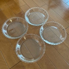 IWAKI 耐熱皿　4個セット
