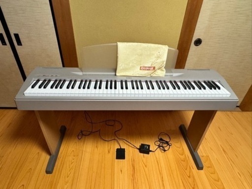 YAMAHA 電子ピアノP-60 (こなつ) 東伯の鍵盤楽器、ピアノの中古あげます・譲ります｜ジモティーで不用品の処分