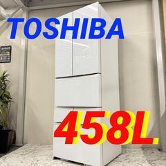 W 16850  TOSHIBA 大容量6D冷蔵庫  458L ...