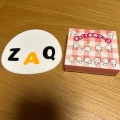 【未使用】ZAQの朱肉、押印マット