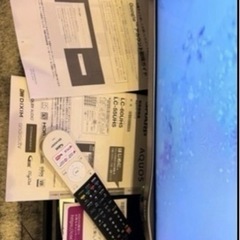 60型　SHARP AQUOS 2018年購入